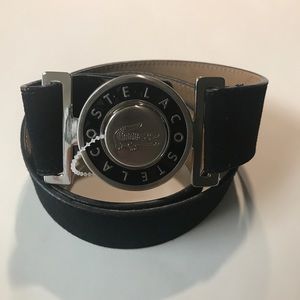 Lacoste Suede Black Belt, Medium